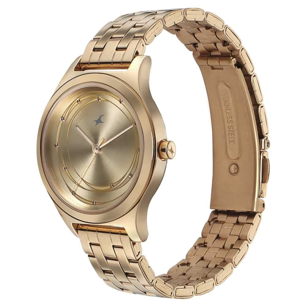 Buy Fastrack X Ananya Panday Animal Print Watch With Silver And Rose Gold  Dial 6221WM01 Online at Low Prices in India at Bigdeals24x7.com