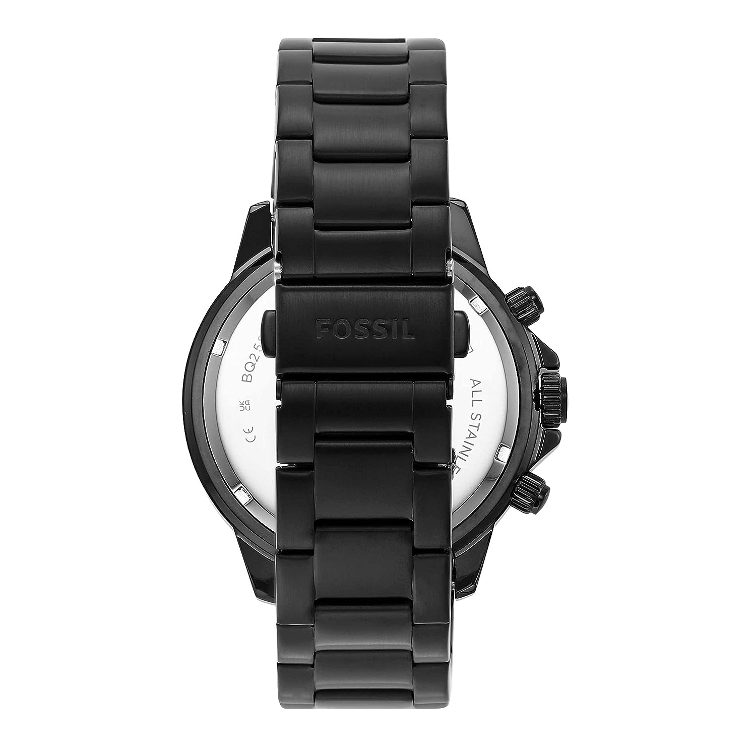 Bannon Multifunction Black Stainless Steel Watch