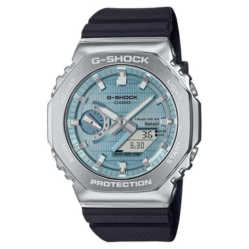 Casio G-Shock Bluetooth Analog-Digital Turquoise Blue Dial Men GBM-2100A-1A2DR (G1582)