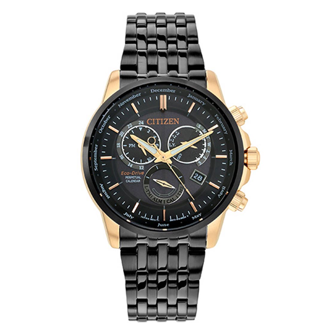 Citizen Eco-Drive Gents Watch Black Dial - BL8156-80E