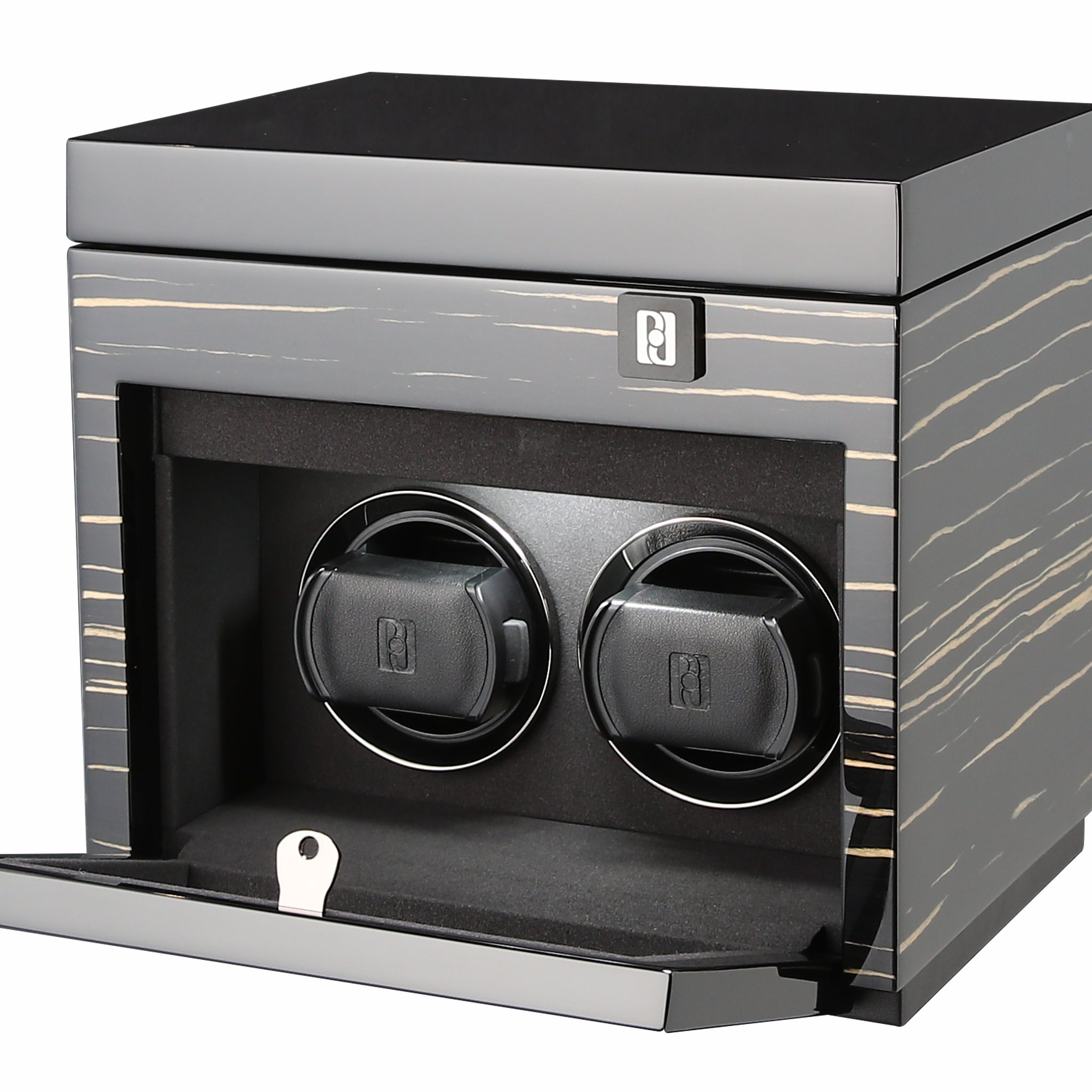 PAUL DESIGN GENTLEMEN 2+3 Black Shadow Watch Winder