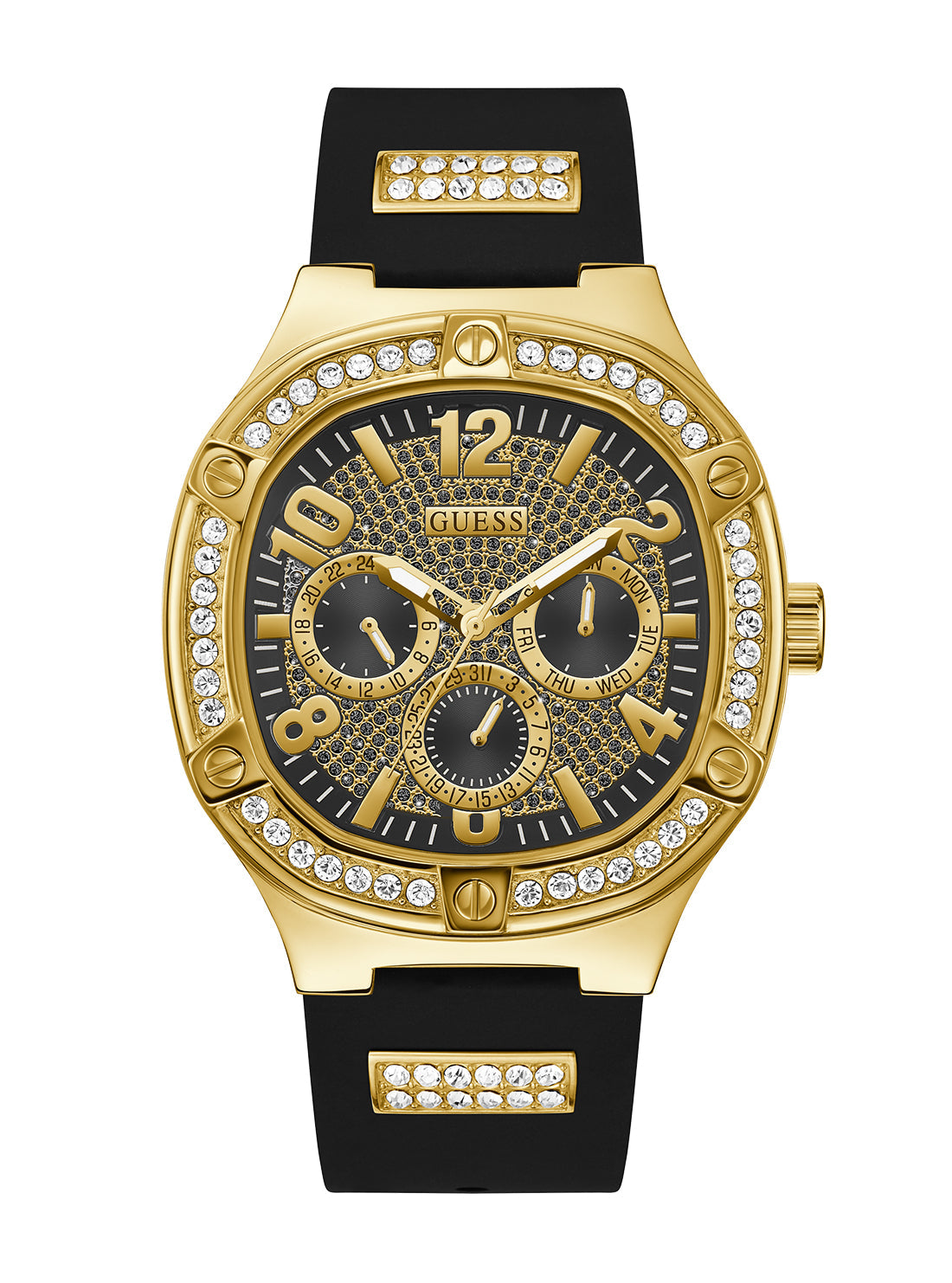 Black Gold Duke Glitz Watch-GW0641G2