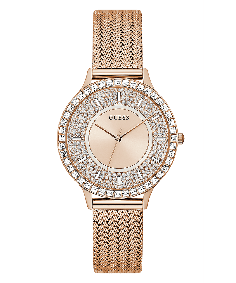 ROSE GOLD TONE CASE ROSE GOLD TONE STAINLESS STEEL WATCH