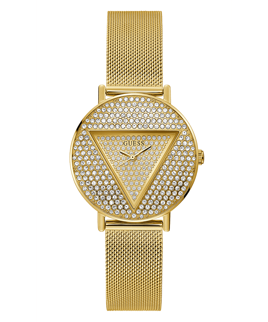 GOLD TONE CASE GOLD TONE STAINLESS STEEL/MESH WATCH