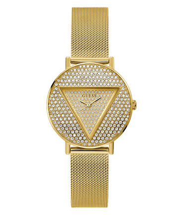 GOLD TONE CASE GOLD TONE STAINLESS STEEL/MESH WATCH