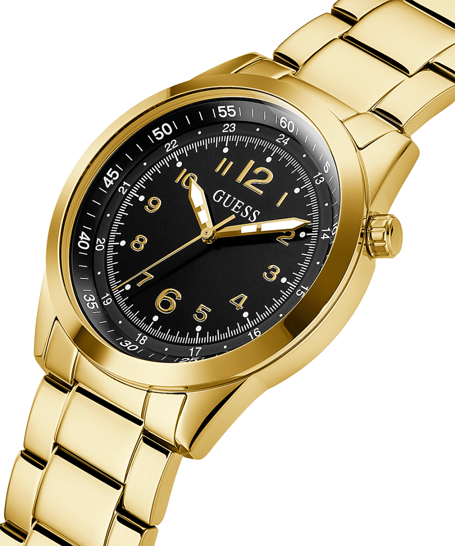 GOLD TONE CASE GOLD TONE STAINLESS STEEL WATCH - Kamal Watch Company