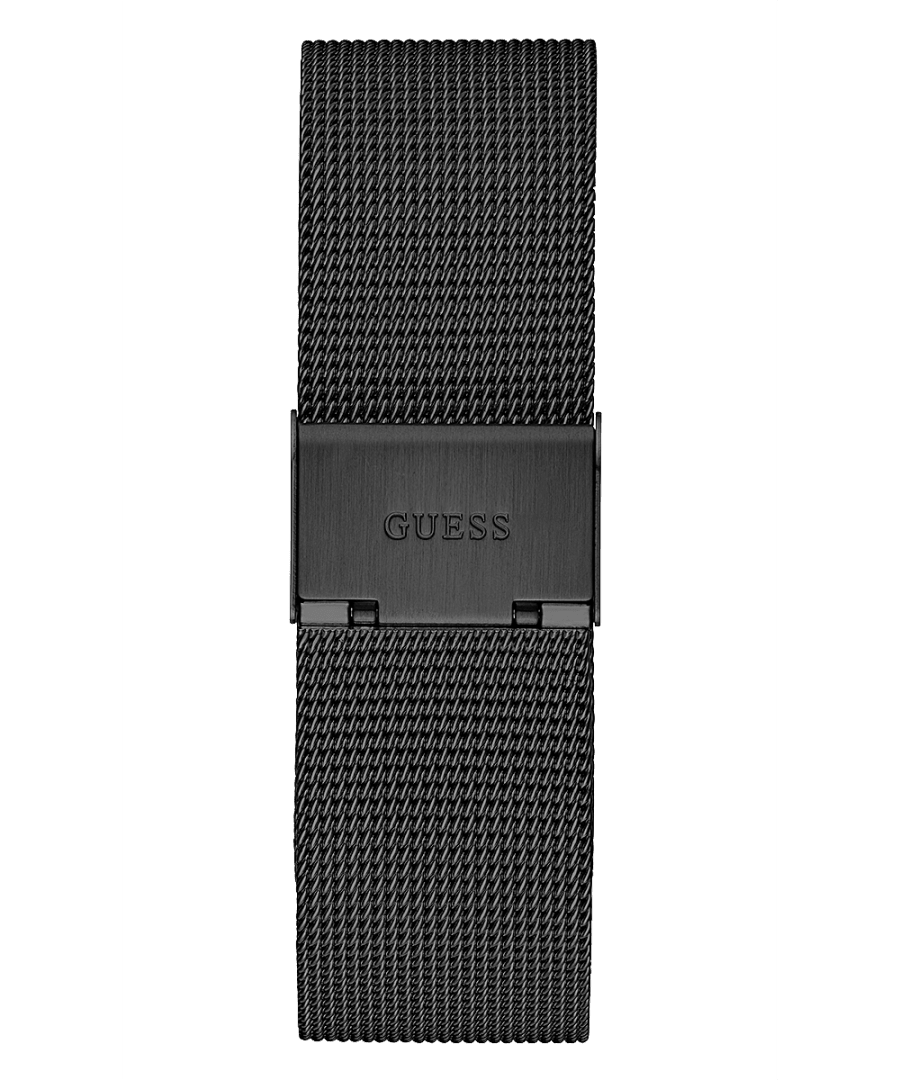 BLACK CASE BLACK STAINLESS STEEL/MESH WATCH - Kamal Watch Company