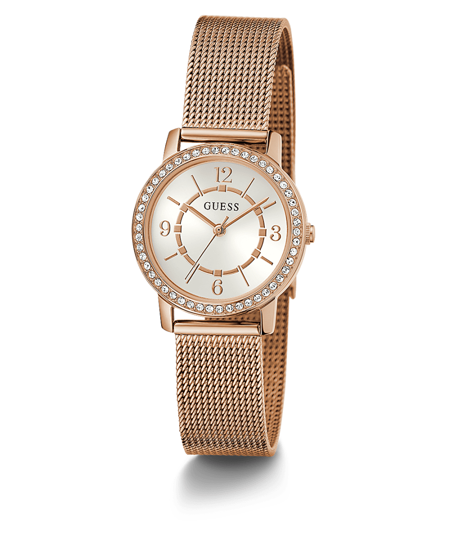 ROSE GOLD TONE CASE ROSE GOLD TONE MESH WATCH - Kamal Watch Company