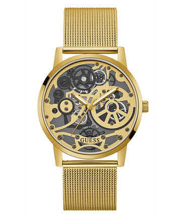 GOLD TONE CASE GOLD TONE MESH WATCH - Kamal Watch Company