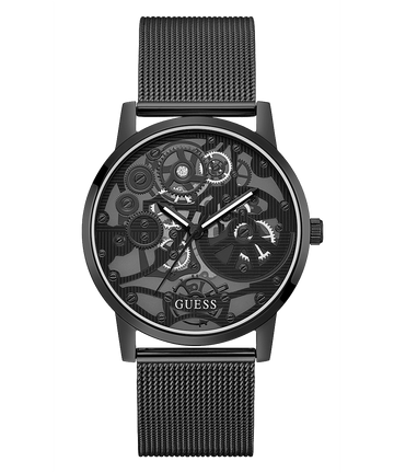 BLACK CASE BLACK MESH WATCH - Kamal Watch Company