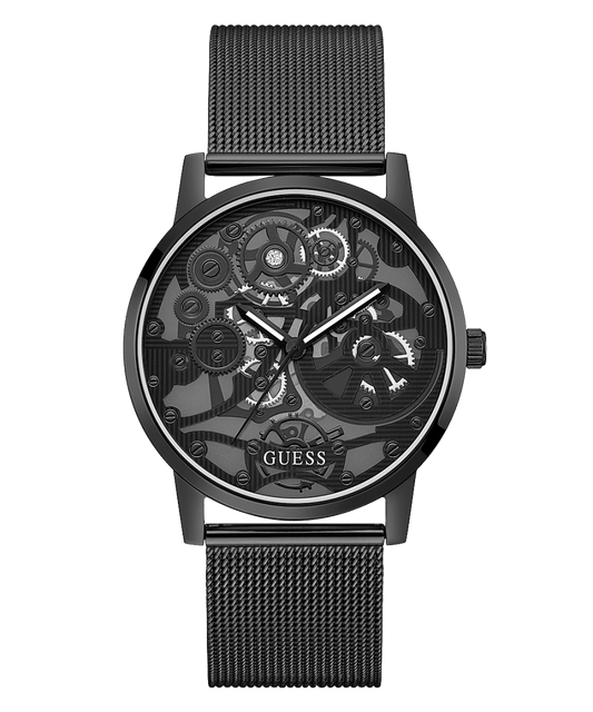 BLACK CASE BLACK MESH WATCH - Kamal Watch Company