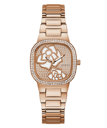 ROSE GOLD TONE CASE ROSE GOLD TONE STAINLESS STEEL WATCH