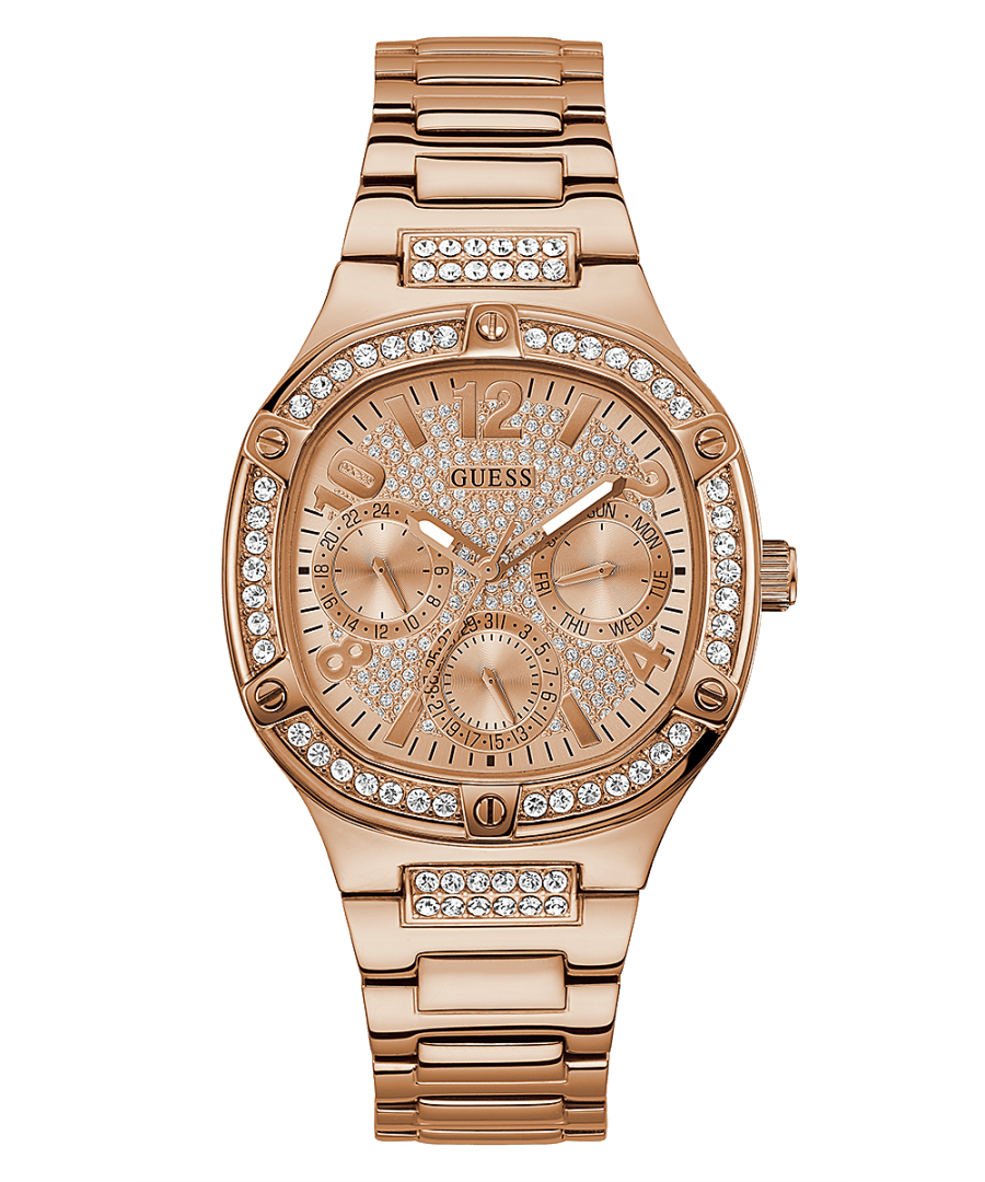 ROSE GOLD TONE CASE ROSE GOLD TONE STAINLESS STEEL WATCH