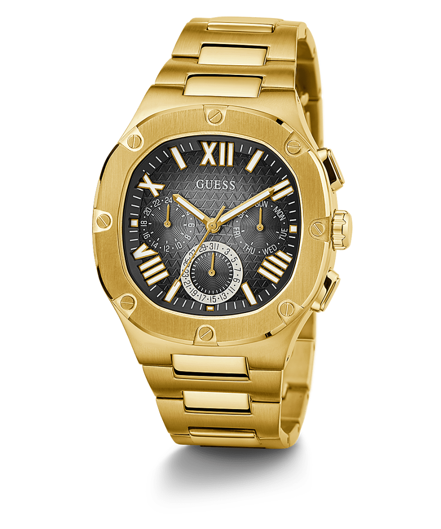 GOLD TONE CASE GOLD TONE STAINLESS STEEL WATCH - Kamal Watch Company