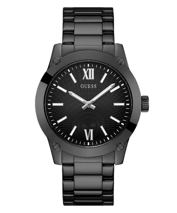 BLACK CASE BLACK STAINLESS STEEL WATCH - Kamal Watch Company