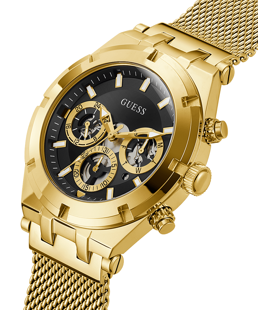 GOLD TONE CASE GOLD TONE MESH WATCH - Kamal Watch Company