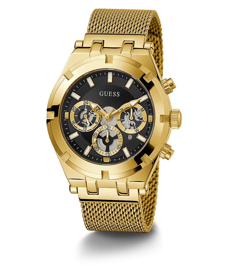 GOLD TONE CASE GOLD TONE MESH WATCH - Kamal Watch Company