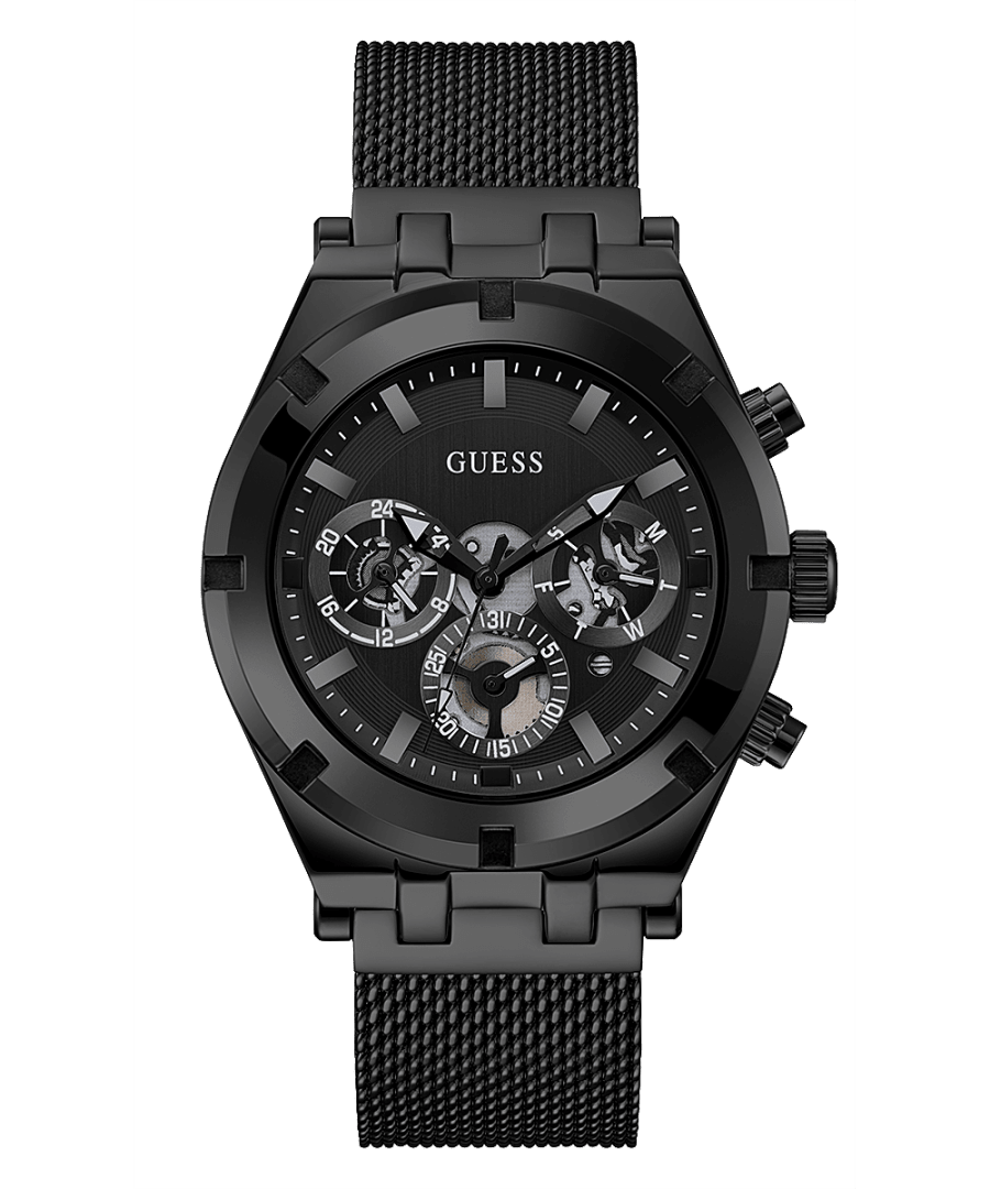 BLACK CASE BLACK MESH WATCH - Kamal Watch Company