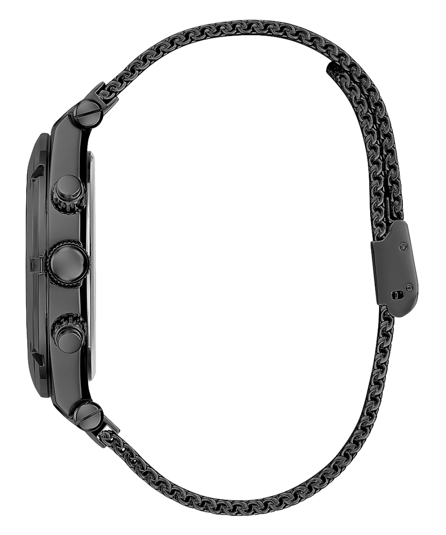 BLACK CASE BLACK MESH WATCH