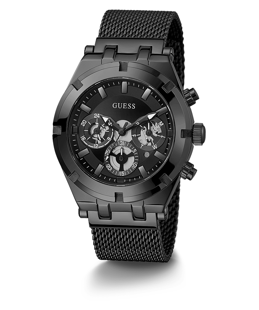 BLACK CASE BLACK MESH WATCH