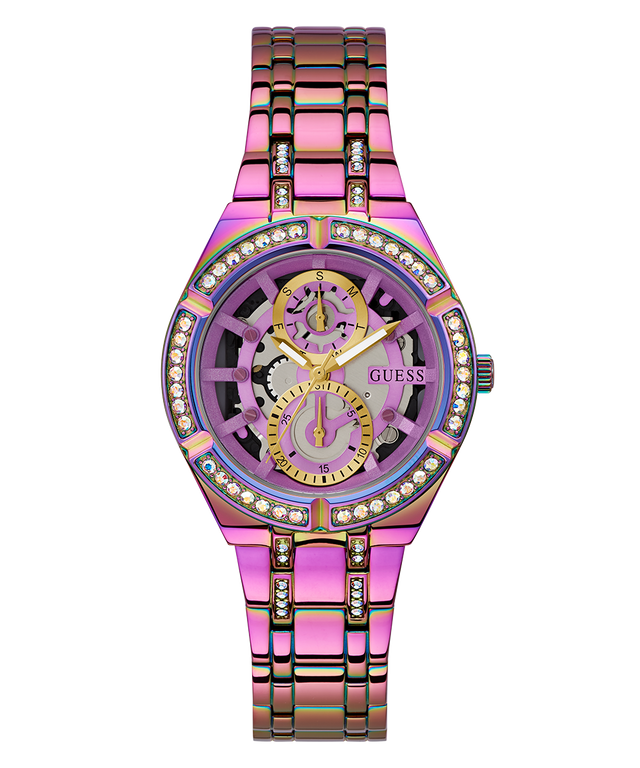 GUESS Ladies Iridescent Iridescent Multi-function Watch