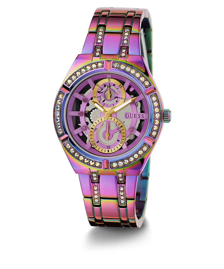 GUESS Ladies Iridescent Iridescent Multi function Watch