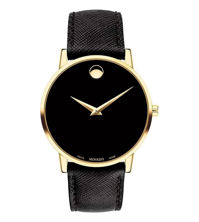 Movado Museum Black Dial 0607195 Watch for Men