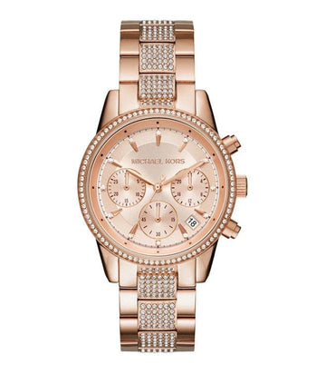 MICHAEL KORS MICHAEL MK6485 Ritz Chronograph Watch for Women ‌ - Kamal Watch Company