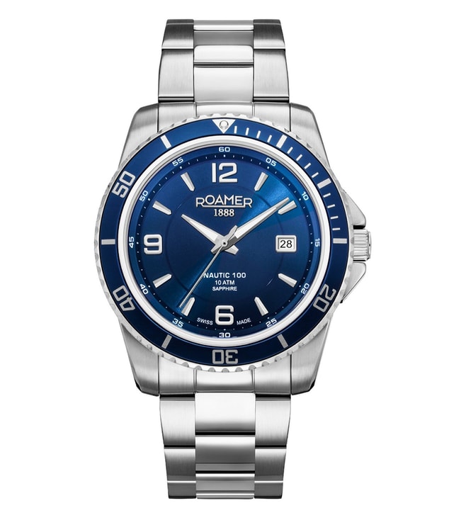 ROAMER 862844 41 45 20 Nautic 100 Analog Watch for Men