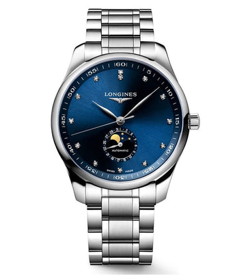 Longines The Longines Master Collection Blue Diamond Dial Watch