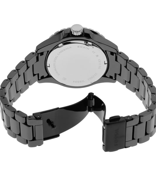 FB-01 Three-Hand Black Ceramic Watch