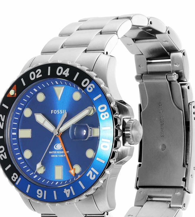 Fossil gmt hot sale