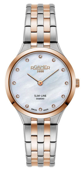 ROAMER SLIM LINE DIAMOND 512847 49 89 20 Watch for Women