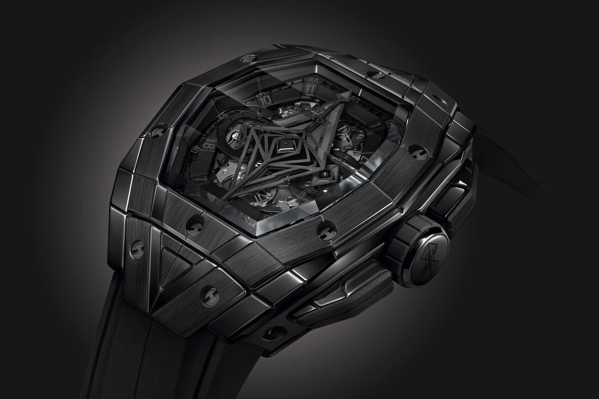 Hublot sang bleu discount 2 all black