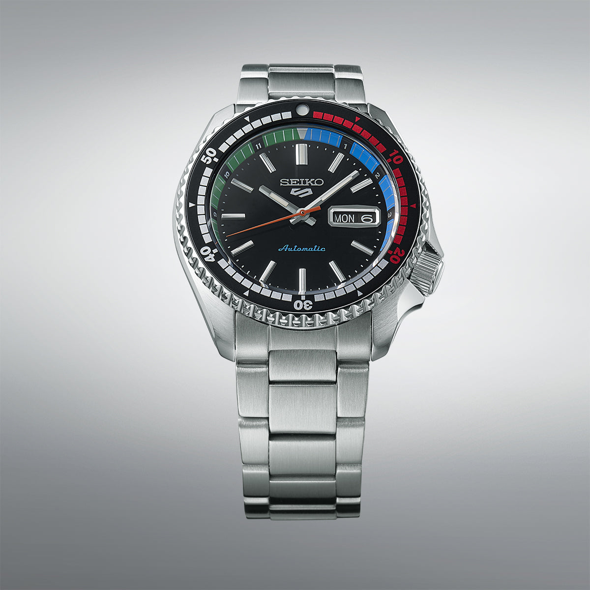 The New Regatta Timer Seiko 5 Sports Retro Colour Collection SRPK1