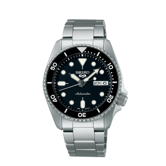 Seiko 5 Sports SKX Midi Black - SRPK29K1 - Kamal Watch Company