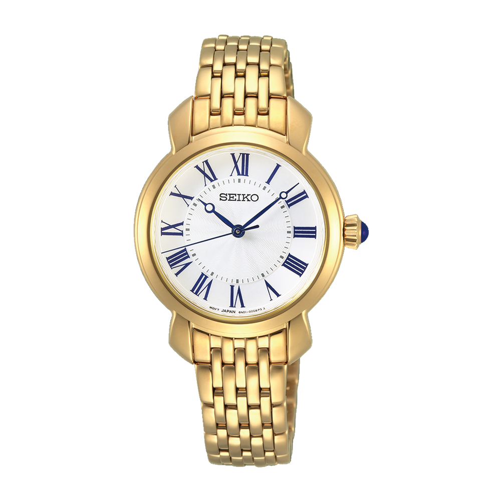 SEIKOEssentials Quartz White Dial Ladies Watch - Kamal Watch Company