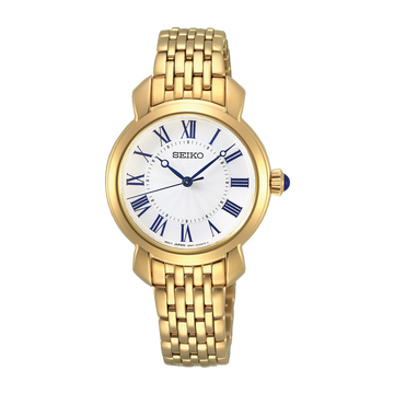 SEIKOEssentials Quartz White Dial Ladies Watch - Kamal Watch Company