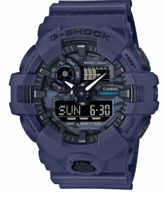 Casio G-Shock Blue Analog-Digital - Men'S Watch G1210