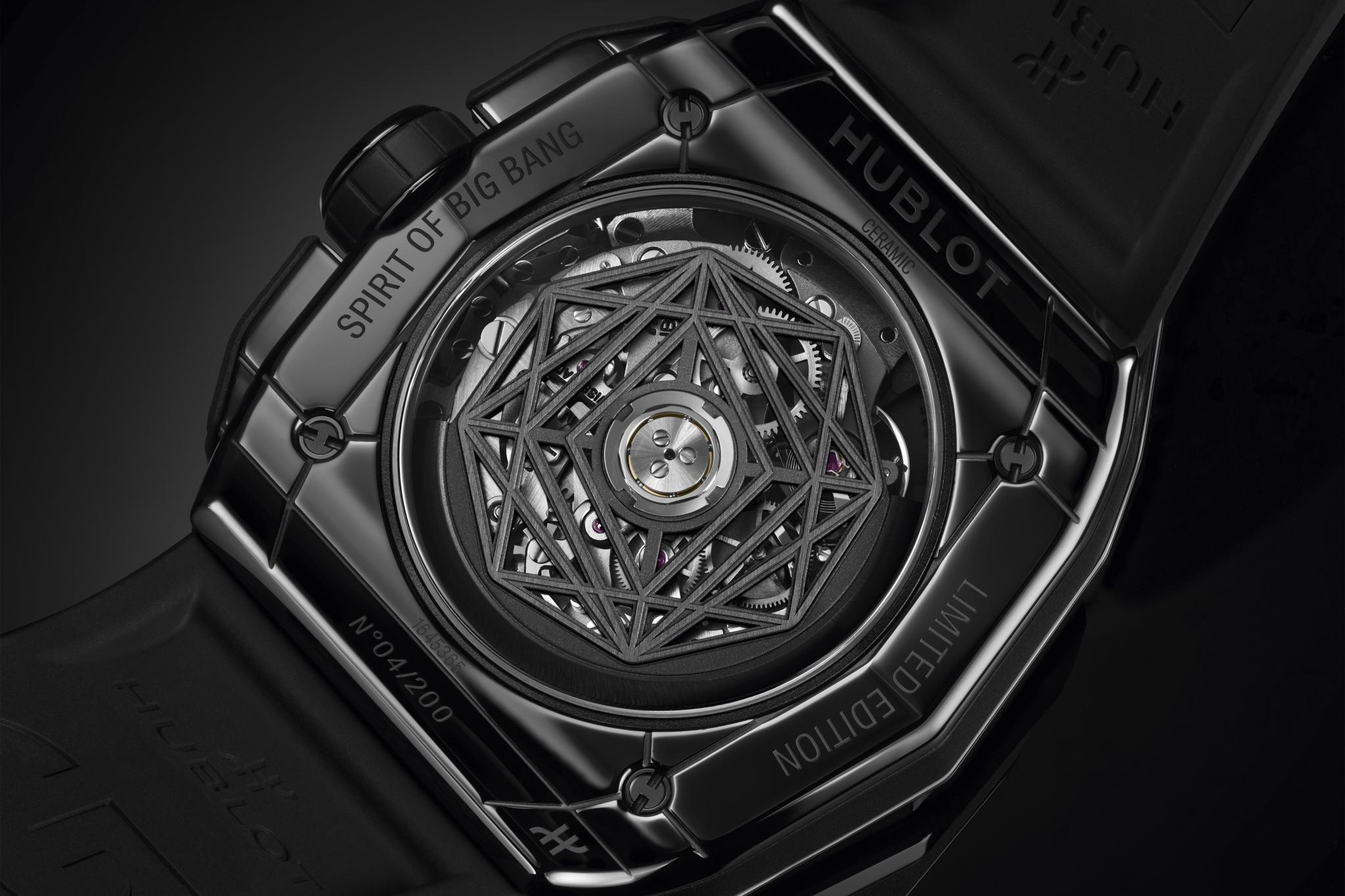 Hublot big bang hotsell sang bleu all black