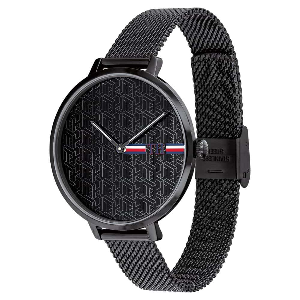 Tommy hilfiger outlet black women's watch