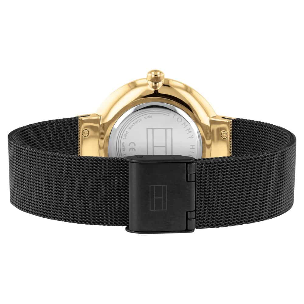 Tommy Hilfiger Womens 35 mm Liberty Black Dial Zinc Alloy Watch - NCTH1782216 - Kamal Watch Company