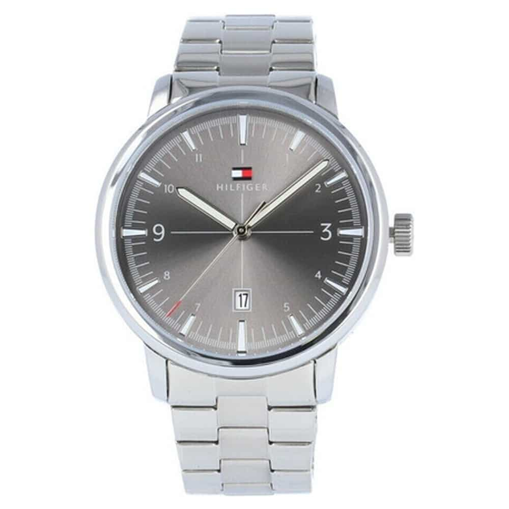 Grey Dial Silver Stainless Steel Strap Watch TH1791752