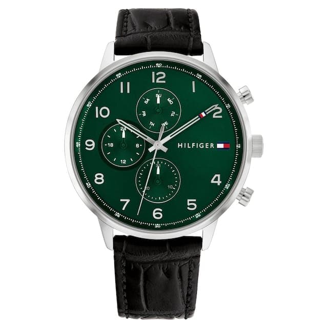 Tommy Hilfiger Men Green Dial Analog Watch TH1791985