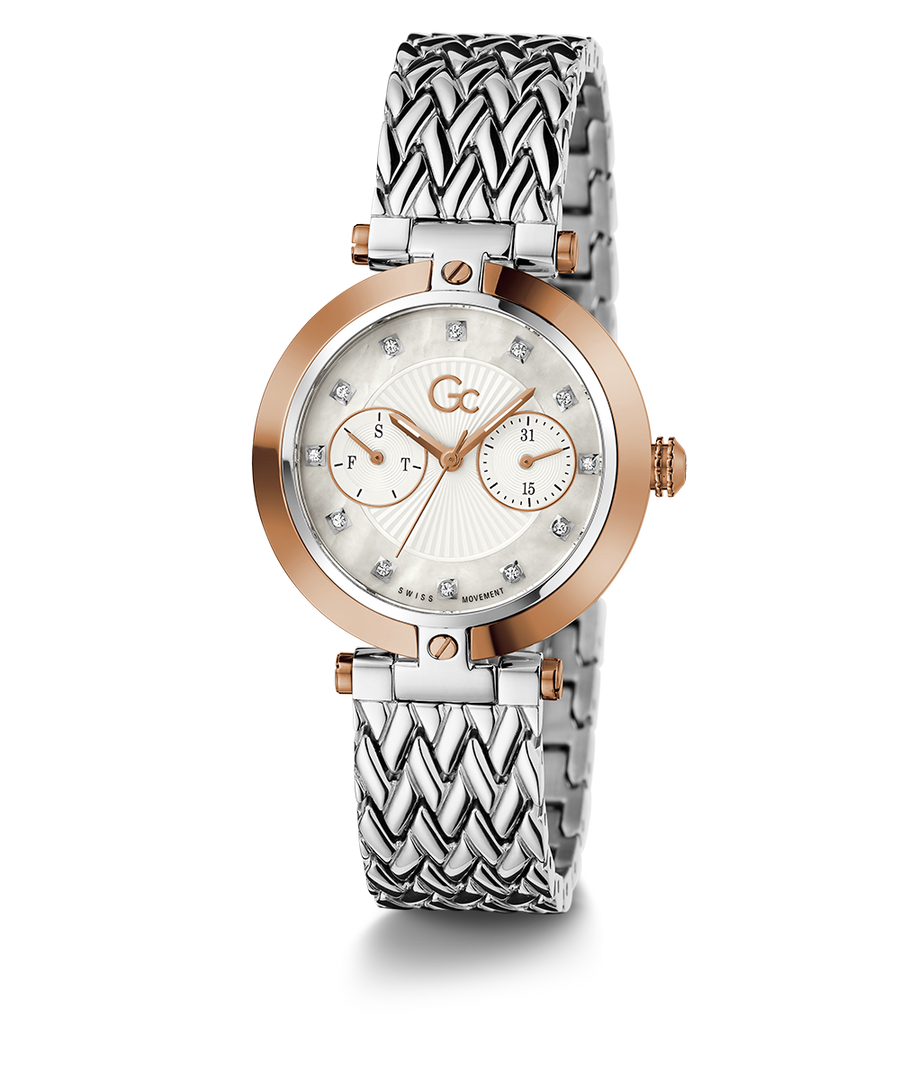 Gc Vogue Large Size Metal Watch For Women