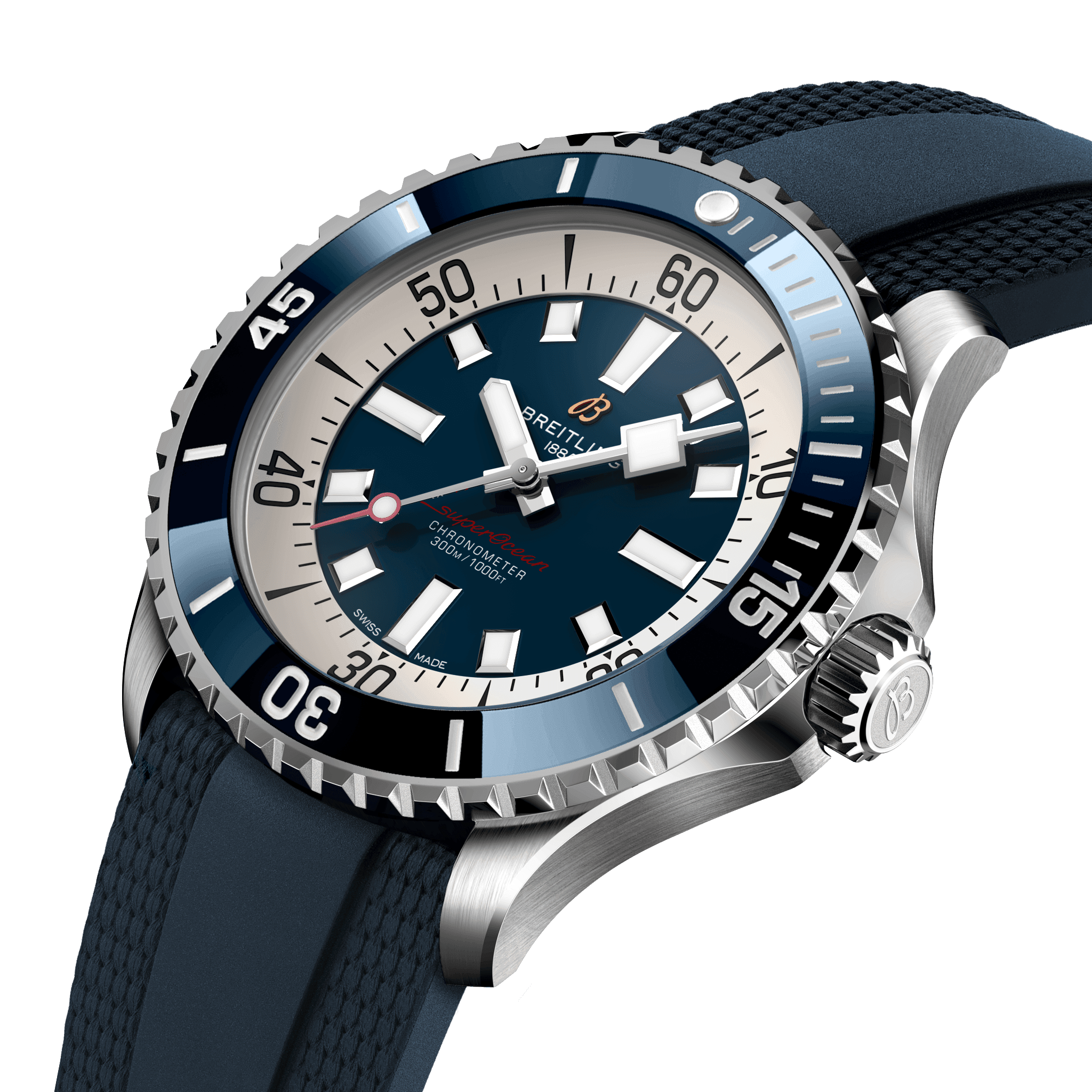 Superocean Heritage B20 Automatic 46 Stainless steel - Green AB2020121L1S1  | Breitling