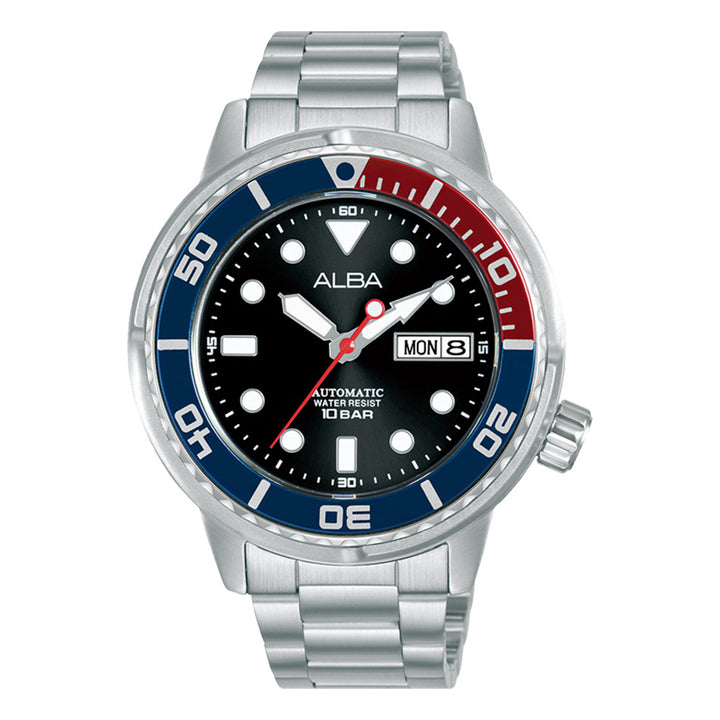 AL4247X1 Blue+Red Rotating Bezel Mechanical