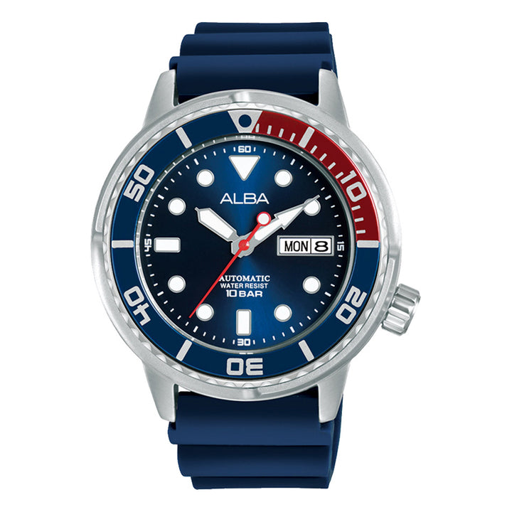 AL4251X1 Blue+Red Rotating Bezel Mechanical