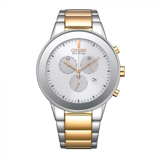 Citizen Men Citizen axiom Round White Watches - Kamal Watch Company