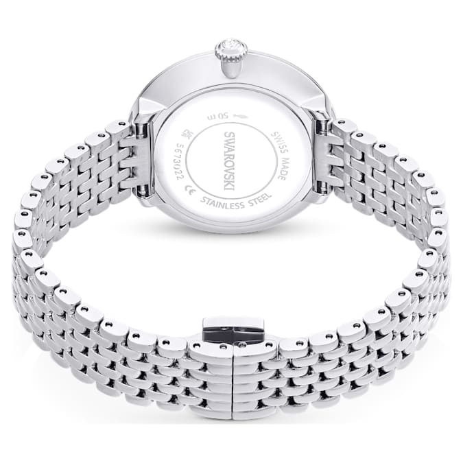 Certa watch Swiss Made, Metal bracelet, Silver tone, Stainless steel